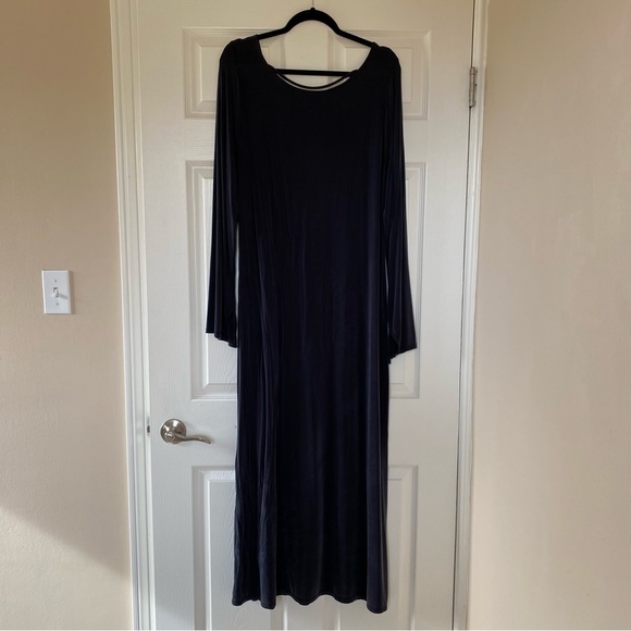 NWOT Anthropologie Eri + Ali Amelie Long Sleeve Maxi Dress - Picture 4 of 11